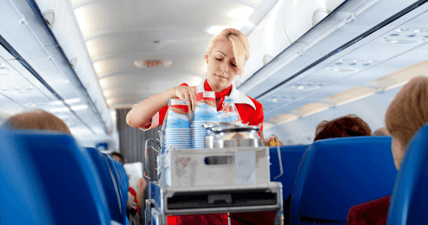 diet coke plane