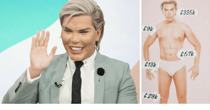 Human Ken doll