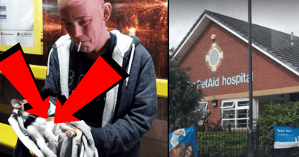 puppy died in dads arms