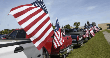 minnesota school us flags