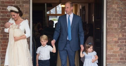 prince louis baptism