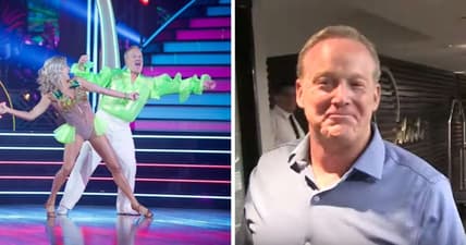 Former Trump Press Secretary Sean Spicer in tears after "Dancing With The Stars" season 28 debut