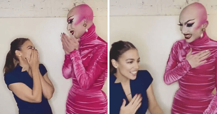 Alexandria Ocasio-Cortez AOC drag queen Sasha Velour