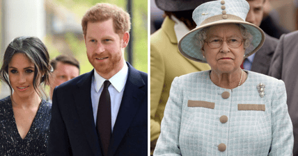 Prince Harry Meghan Markle Queen Elizabeth