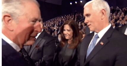 Liberals claim Prince Charles "snubbed" MIke Pence