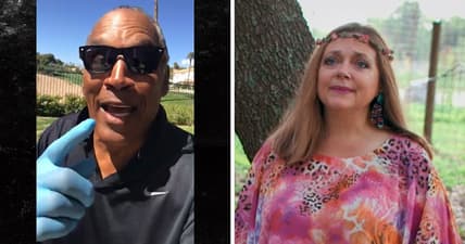 OJ Simpson thinks 'Tiger King' Carole Baskin killed Done Lewis