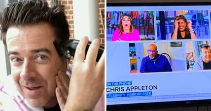 The Voice host Carson Daly haircut on TODAY