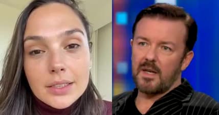 Gal Gadot Ricky Gervais