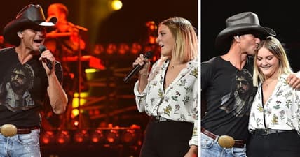 Tim McGraw Gracie McGraw Faith Hill daughter singing video