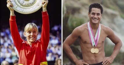 Martina Navratilova Greg Louganis