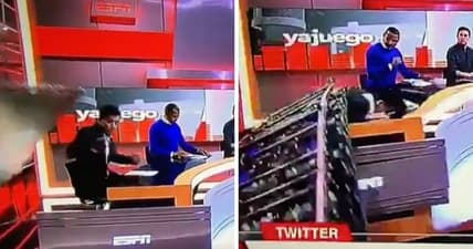 ESPN Columbia stage fell