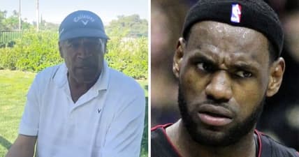 OJ Simpson LeBron James