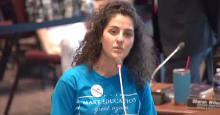 Virginia teacher Lilit Vanetsyan James Woods Loudoun County School Board