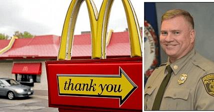 police officer McDonald's