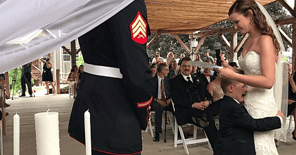 Marine stepmom vows