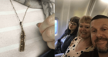 gun necklace confiscated