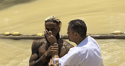 Odell Beckham Jr baptism