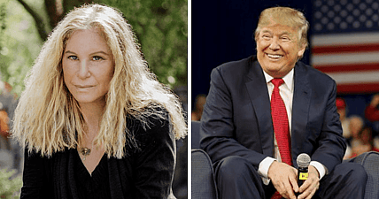 Barbra Streisand Donald Trump