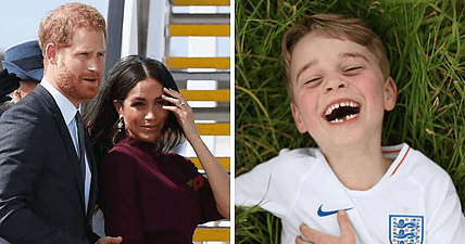 Meghan Markle Prince Harry Prince George