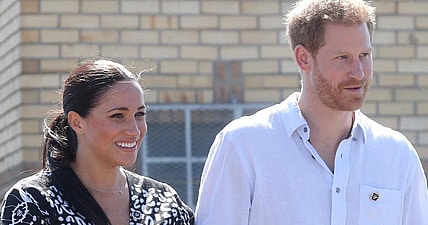 Prince Harry and Meghan Markle make a splash as they kick off their offical royal tour on behalf of the Queen in South Africa.