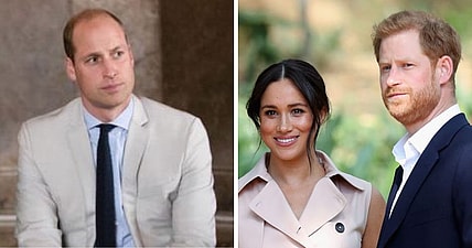 Prince Harry acknowledges a rift with brother Prince William and its cause in a new documentary about his and Meghan Markle's first official trip to Africa.