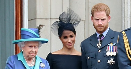 Meghan Markle Prince Harry Queen Elizabeth