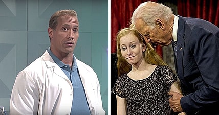 The Rock Joe Biden child molestation