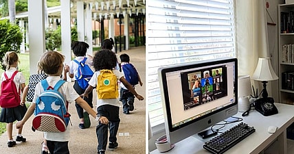 kindergarten teacher Washington stolen land Native Americans online learning