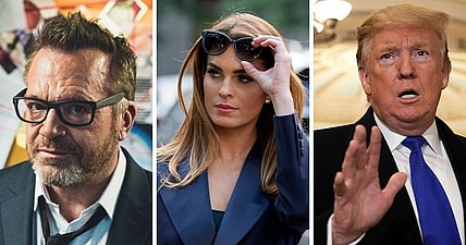 Tom Arnold Hope Hicks phone number Secret Service Donald Trump doxx tweet