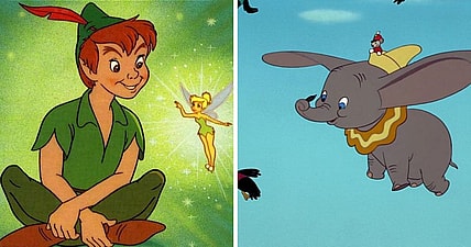 Peter Pan Disney Dumbo warning