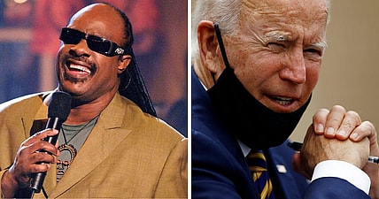 Stevie Wonder Joe Biden Michigan reparations