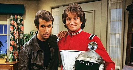 Henry Winkler Fonzie Mork Robin Williams Happy Days
