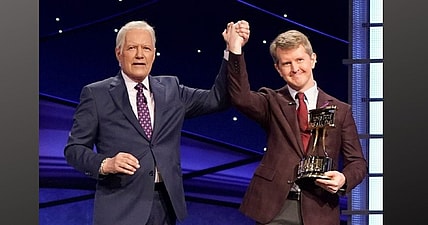 Ken Jennings Alex Trebek