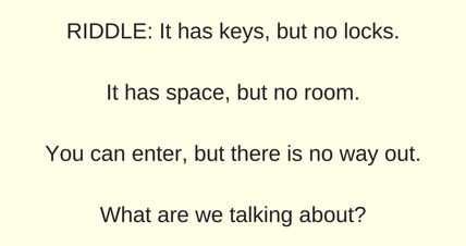 riddle