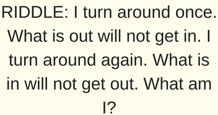 riddle
