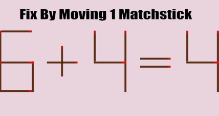 matchstick math problem