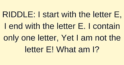 riddle
