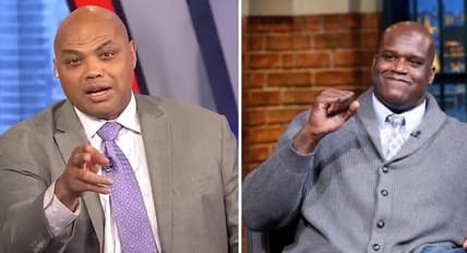 Charles Barkley Shauille O'Neal anthem kneel NBA