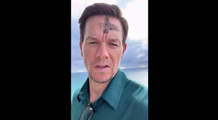 Mark Wahlberg Ash Wednesday