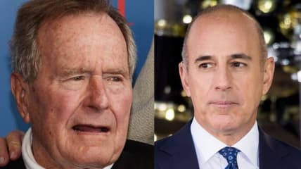 Matt Lauer George Bush tattoo