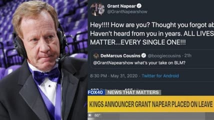 NBA Grant Napear DeMarcus Cousins
