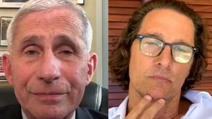 Matthew McConaughey Fauci Interview COVID-19