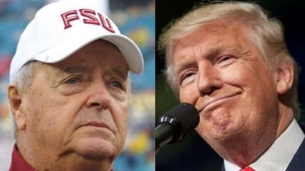 Coach Bobby Bowden Trump