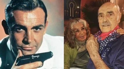 sean connery widow micheline dementia james bond pierce brosnan daniel craig