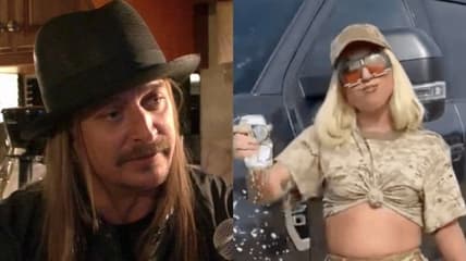 Lady Gaga Kid Rock camo dad Biden video ad