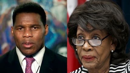 Herschel Walker Maxine Waters Trump black vote