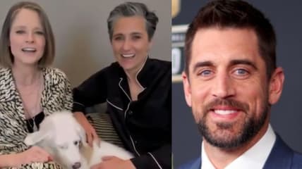 Jodie Foster thanks Aaron Rodgers