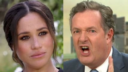 Meghan Markle interview with Oprah Piers Morgan
