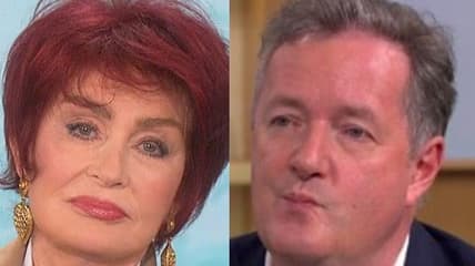 Sharon Osbourne Piers Morgan