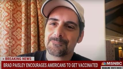Brad Paisley vaccine